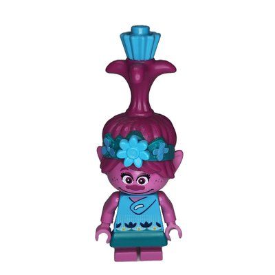 Minifigura Trolls - Poppy with Cupcake, Flower del set 30555