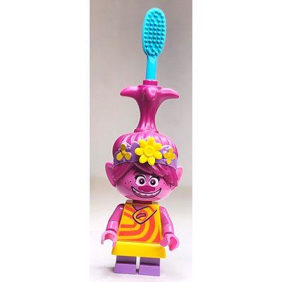 Figurine Trolls - Poppy with Hairbrush du set 41253