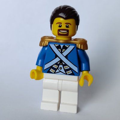 Figurine Soldier (Bluecoat) - Sergeant, Brown Goatee du set 70410