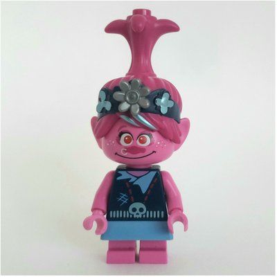 Minifigura Trolls - Poppy with Dark Blue Shirt del set 41254