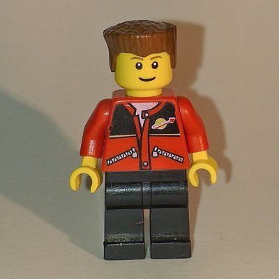 Figurine Man - Red Jacket, Black Legs du set 7997