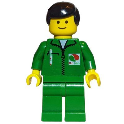 Minifiguur Octan - Green Torso, Green Legs uit set 4559