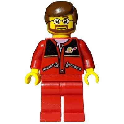 Figurine Man - Red Jacket, Red Legs du set 10173