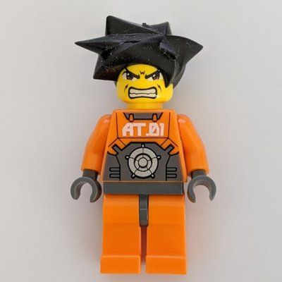 Minifigura Gate Guard / Ryo del set 7705
