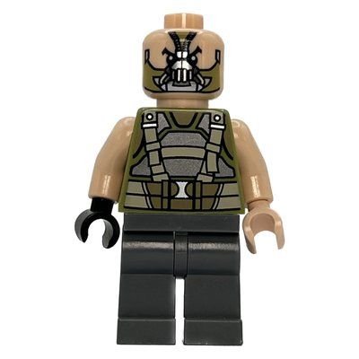 Minifigure Bane, Light Nougat Head (Dark Knight Trilogy) del set 76001