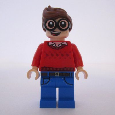 Figurine Dick Grayson with Red Sweater with Dark Red Robins Pattern du set 70923