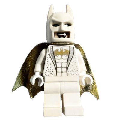 Minifigur Batman, White Tuxedo, White Cape and Cowl (Disco Batman) aus Set 70922