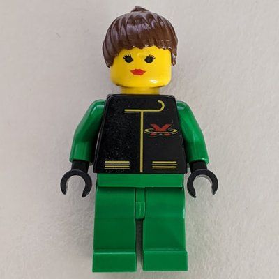 Figurine Extreme Team - Black Torso, Green Legs, Female du set 4560
