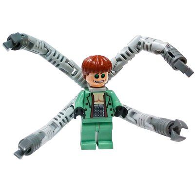 Figurine Dr. Octopus / Doc Ock with Green Glasses and Sand Green Suit du set 4856