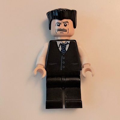 Figurine J. Jonah Jameson, Black Suit, Black Hair du set 4855
