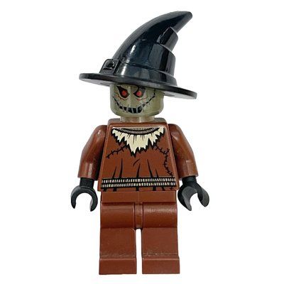 Figurine Scarecrow with Glow in the Dark Head and Black Hat du set 7785