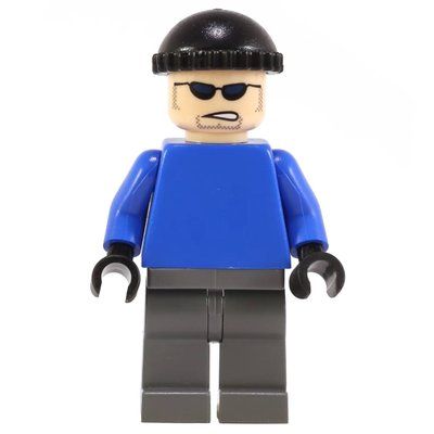 Figurine Mr. Freeze's Henchman with Plain Blue Torso du set 7783