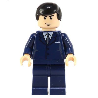 Figurine Bruce Wayne, Dark Blue Suit, Black Hair du set 7783