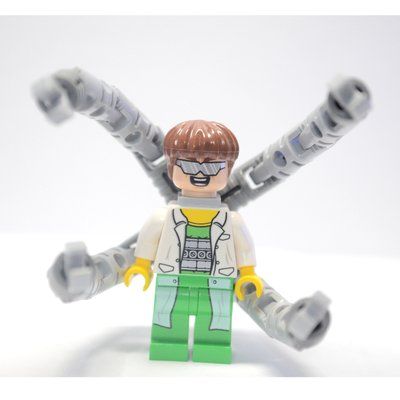 Minifigura Dr. Octopus / Doc Ock with Long White Lab Coat del set 76015