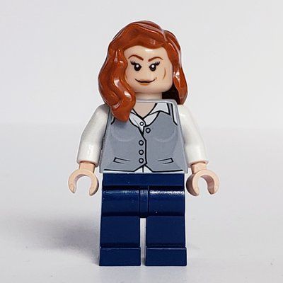 Figurine Lois Lane in Light Bluish Gray Vest du set 76009