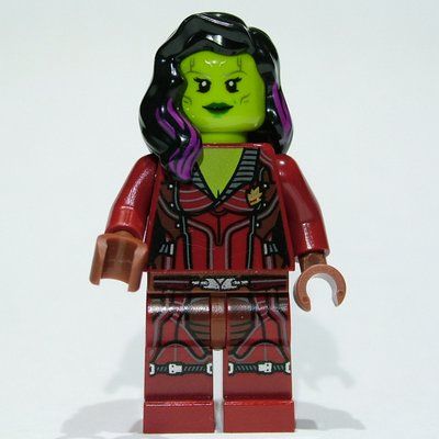 Figurine Gamora in Dark Red Outfit du set 76021