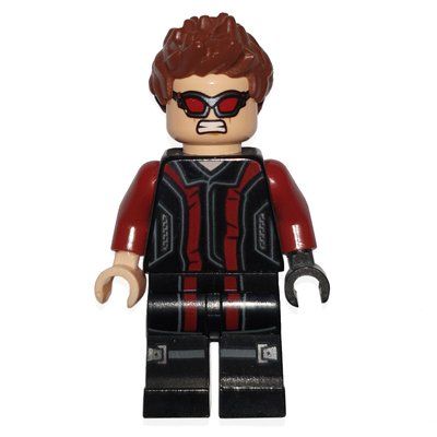 Figurine Hawkeye in Black and Dark Red Outfit du set 76042