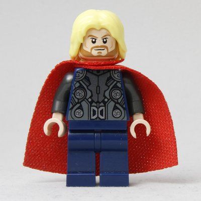 Figurine Thor with Plain Dark Blue Legs du set 76038