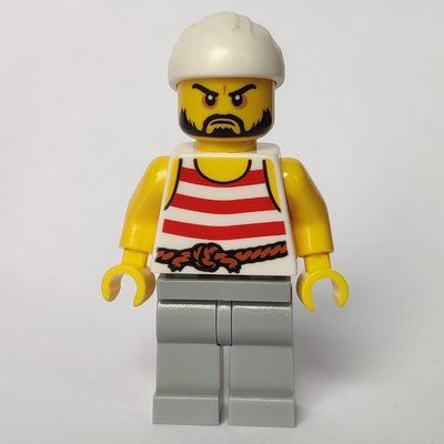 Figurine Pirate - Light Bluish Gray Legs, White Bandana du set 70411