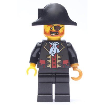 Figurine Pirate - Captain, Black Legs, Pearl Gold Hook du set 40158