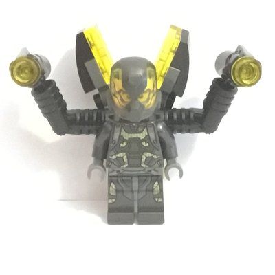 Minifiguur Yellow Jacket uit set 76039