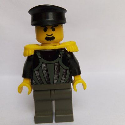 Figurine Time Twisters - Black Torso, Light Gray Vest, Dark Gray Legs du set 6497