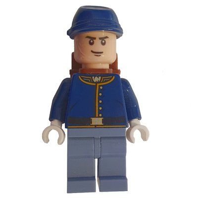 Figurine Cavalry Soldier - Crooked Smile, Backpack du set 79106