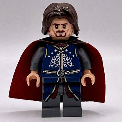 Minifigura Aragorn - Dark Red Cape del set 79007