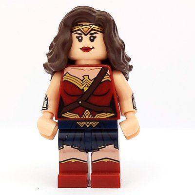 Figurine Wonder Woman with Dark Brown Hair (DCEU) du set 76087