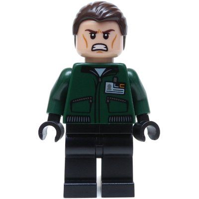 Figurine LexCorp Henchman with Black Legs du set 76045
