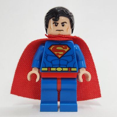 Minifiguur Superman in Blue Outfit uit set 76040
