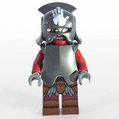 Minifigur Uruk-Hai - Helmet With Hand-print aus Set 10237
