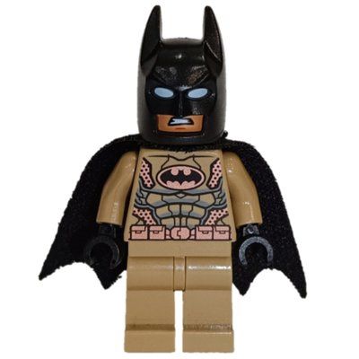 Minifigur Batman, Dark Tan Suit, Black Cape and Cowl (Desert Batman) aus Set 76056