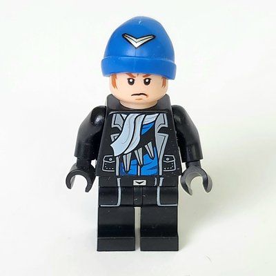 Figurine Captain Boomerang in Black Outfit du set 76055
