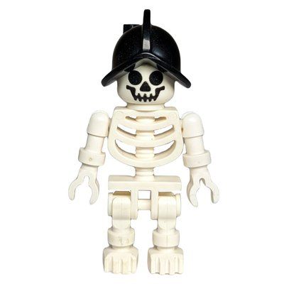 Figurine Skeleton, Standard Face, Conquistador Helmet du set 6281