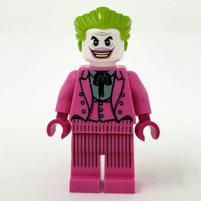 Figurine The Joker in Dark Pink Suit, Magenta Hands (60's TV Series) du set 76052