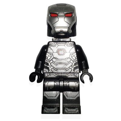 Minifigura War Machine with Red Eyes del set 76051