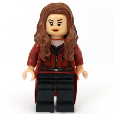 Minifigura Scarlet Witch with Cloth Coattail del set 76051
