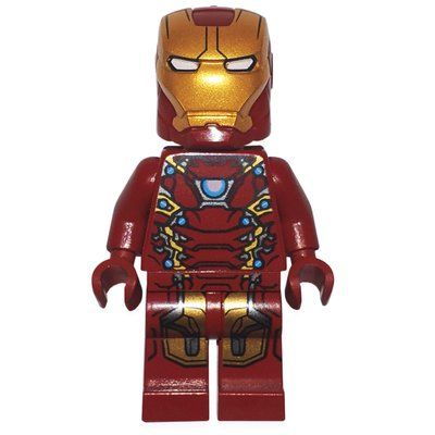 Minifigura Iron Man Mark 46 Armor del set 76051