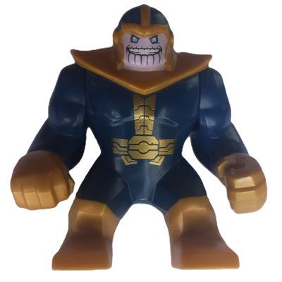 Minifigure Thanos with Dark Blue Arms (Big Fig) del set 76049