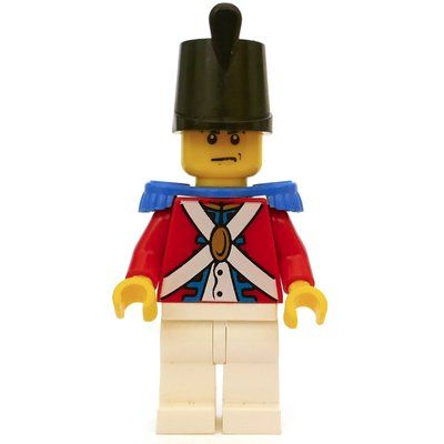 Minifiguur Soldier (Imperial Soldier II) - Shako, Scowl uit set 6299