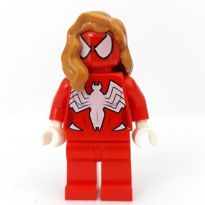 Minifiguur Spider-Girl uit set 76057