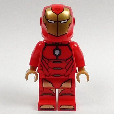 Minifigur Iron Man / Invincible Iron Man aus Set 76077