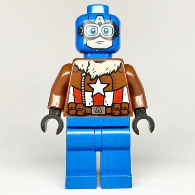 Figurine Captain America in Pilot Outfit du set 76076