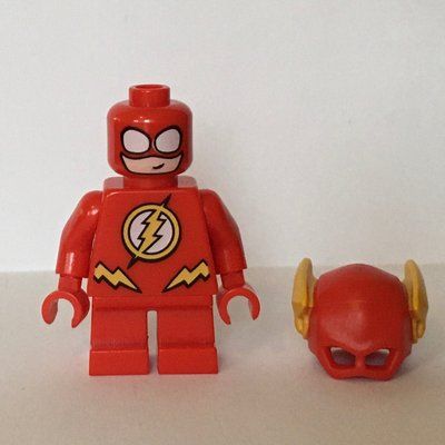 Minifiguur The Flash with Short Legs uit set 76063