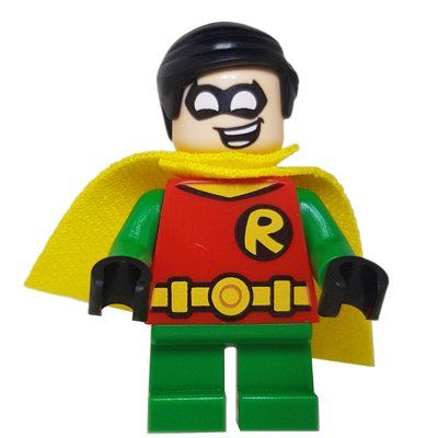 Minifigure Robin with Short Legs from set 76062
