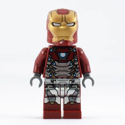 Minifigure Iron Man Mark 47 Armor del set 76083