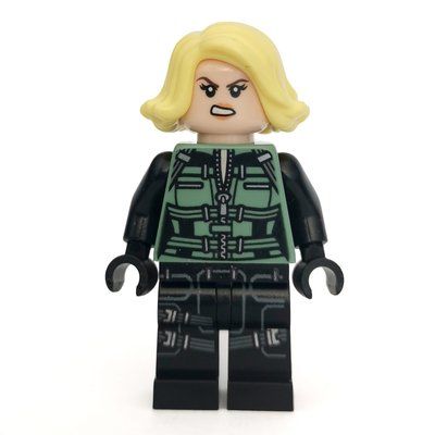 Figurine Black Widow, Bright Light Yellow Hair du set 76101