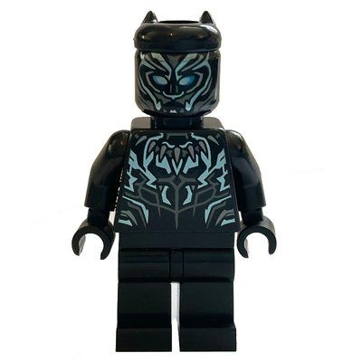Figurine Black Panther with Dark Azure Highlights du set 76099
