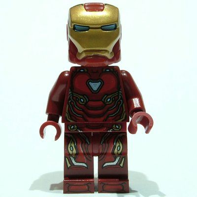 Minifigure Iron Man Mark 50 Armor from set 76108